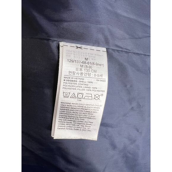 Gap Kid's ColdControl Max Puffer Coat Colorblock ~ Size M - Picture 5 of 5